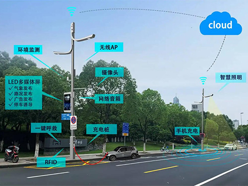 一站式5G智慧燈桿助智慧城市互聯互通